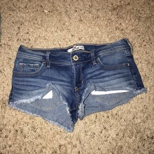 Slightly used, medium wash Jean shorts